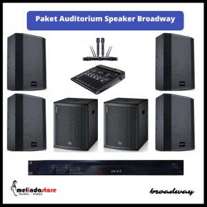 Paket Live Music | Auditorium | PA System | Lapangan | Speaker Broadway | 4 Speaker